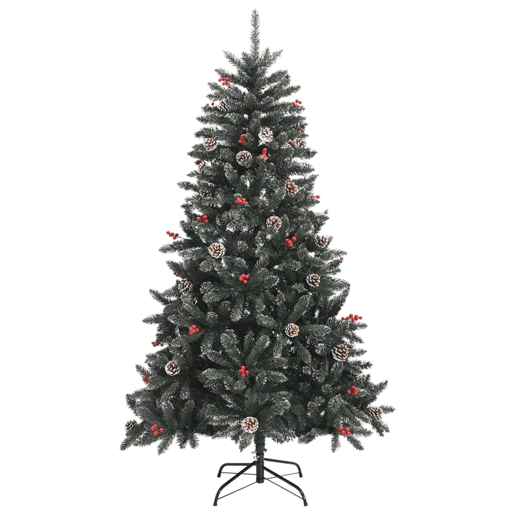 Künstlicher Weihnachtsbaum mit Ständer Grün 150 cm PVC - Pazzar.ch