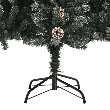 Künstlicher Weihnachtsbaum mit Ständer Grün 150 cm PVC - Pazzar.ch