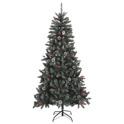 Künstlicher Weihnachtsbaum mit Ständer Grün 210 cm PVC - Pazzar.ch