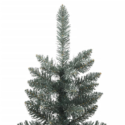 Künstlicher Weihnachtsbaum mit Ständer Schlank Grün 150 cm PVC - Pazzar.ch