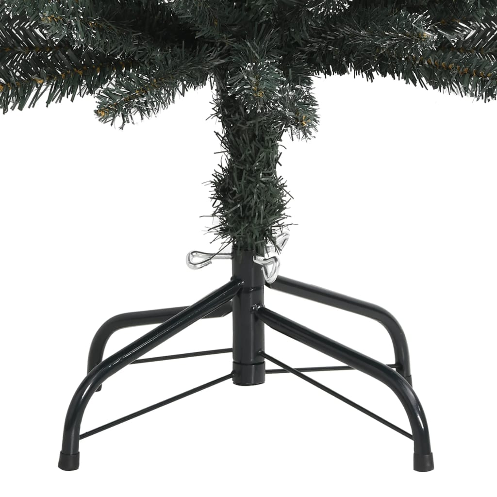 Künstlicher Weihnachtsbaum mit Ständer Schlank Grün 150 cm PVC - Pazzar.ch