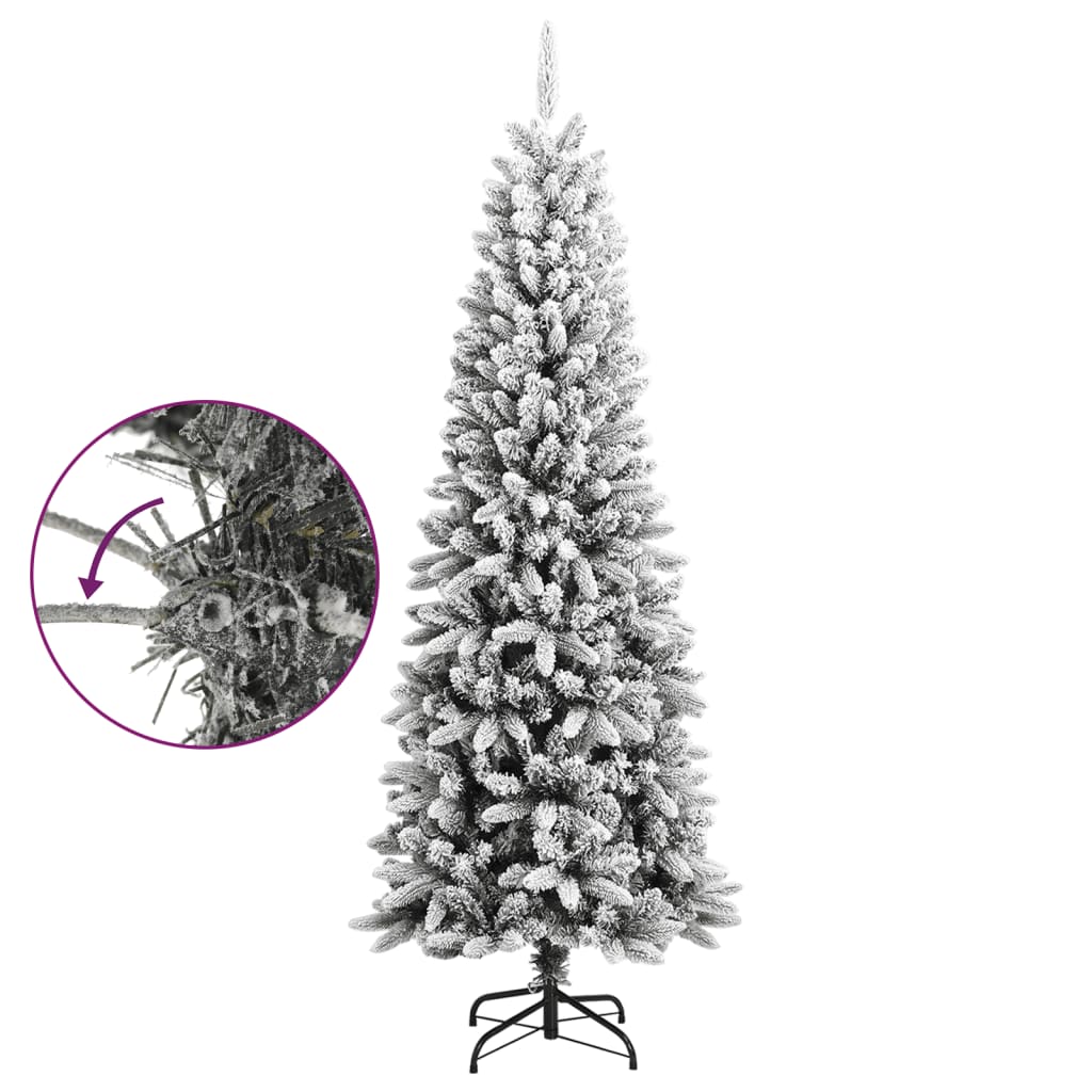 Künstlicher Weihnachtsbaum Beschneit 210 cm PVC&PE - Pazzar.ch