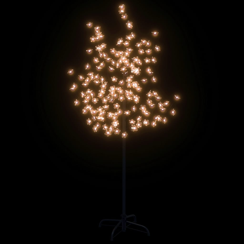 LED-Baum mit Kirschblüten Warmweiß 120 LEDs 150 cm - Pazzar.ch