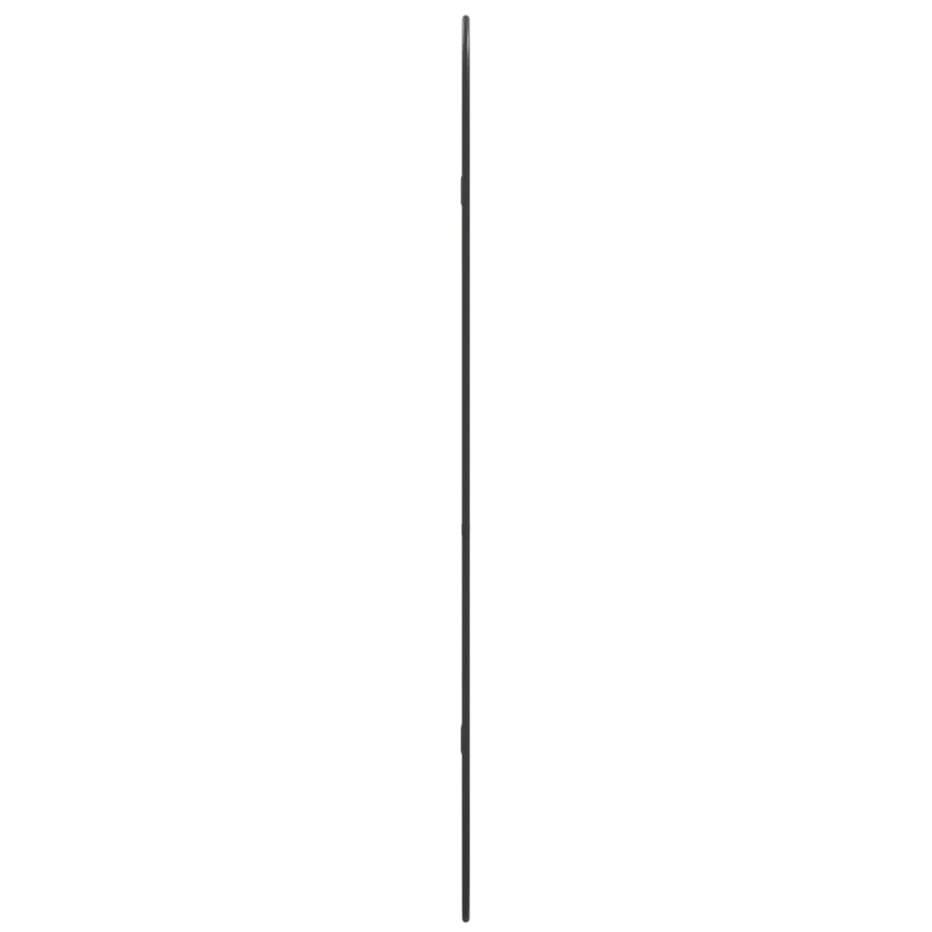 Wandspiegel Schwarz 100x45 cm Oval - Pazzar.ch