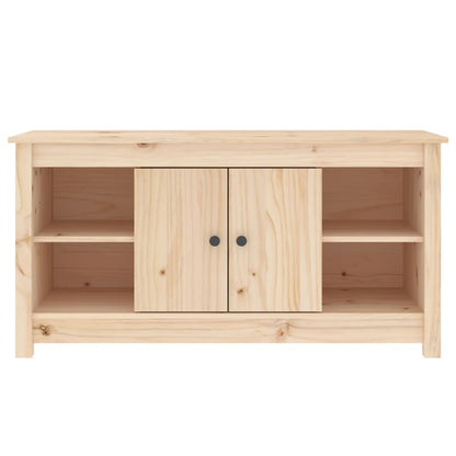 TV-Schrank 103x36,5x52 cm Massivholz Kiefer - Pazzar.ch