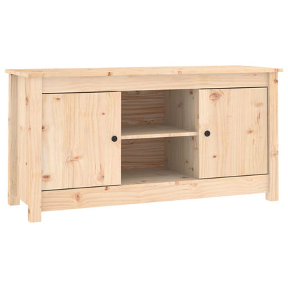 TV-Schrank 103x36,5x52 cm Massivholz Kiefer - Pazzar.ch