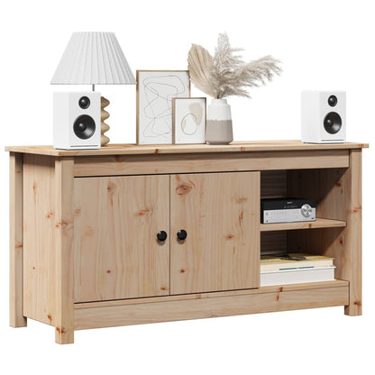 TV-Schrank 103x36,5x52 cm Massivholz Kiefer - Pazzar.ch