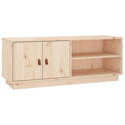 TV-Schrank 105x34x40 cm Massivholz Kiefer - Pazzar.ch