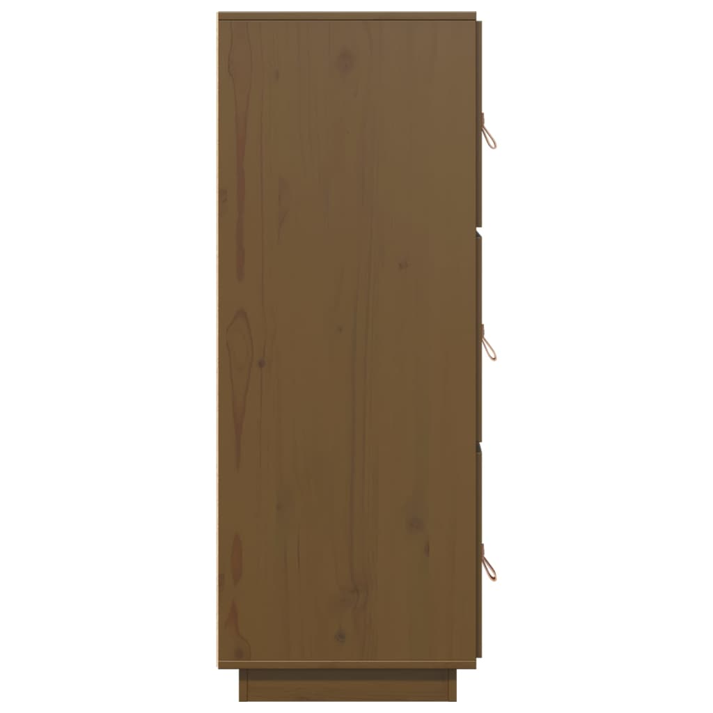 Highboard Honigbraun 34x40x108,5 cm Massivholz Kiefer - Pazzar.ch