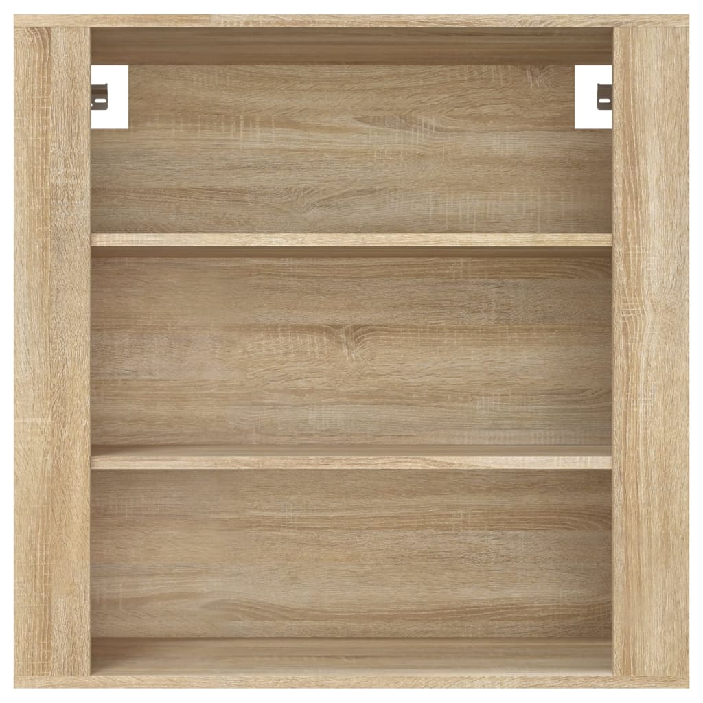 Wandschrank Sonoma-Eiche 80x33x80 cm Holzwerkstoff - Pazzar.ch