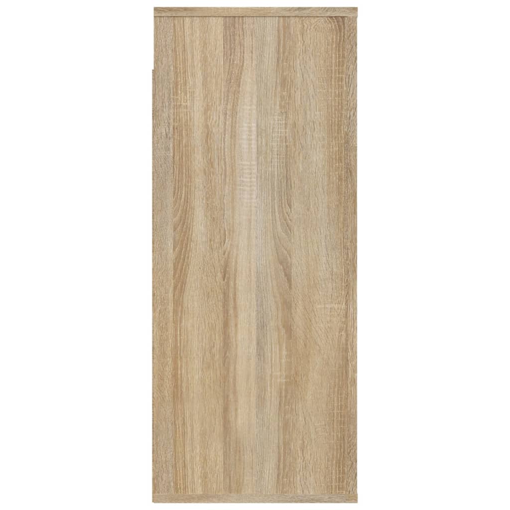 Wandschrank Sonoma-Eiche 80x33x80 cm Holzwerkstoff - Pazzar.ch