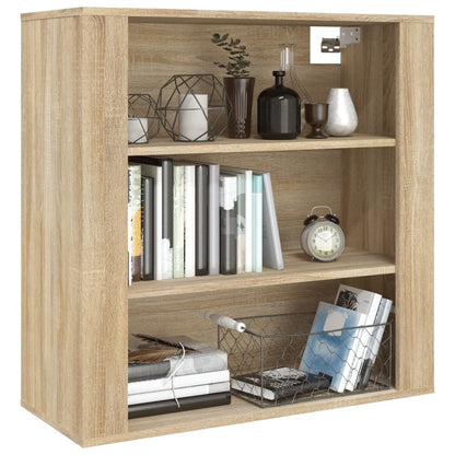 Wandschrank Sonoma-Eiche 80x33x80 cm Holzwerkstoff - Pazzar.ch