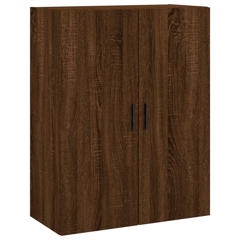 Wandschränke 2 Stk. Braun Eichen-Optik 69,5x34x90 cm - Pazzar.ch