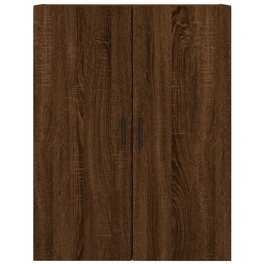 Wandschränke 2 Stk. Braun Eichen-Optik 69,5x34x90 cm - Pazzar.ch
