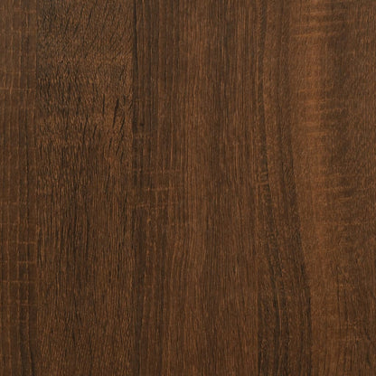Wandschränke 2 Stk. Braun Eichen-Optik 69,5x34x90 cm - Pazzar.ch
