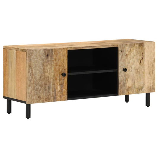 TV-Schrank 105x33x46 cm Massivholz Mango - Pazzar.ch