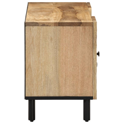 TV-Schrank 105x33x46 cm Massivholz Mango - Pazzar.ch