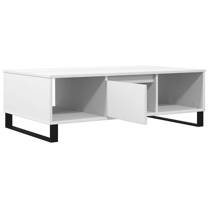 Couchtisch Weiß 104x60x35 cm Holzwerkstoff - Pazzar.ch