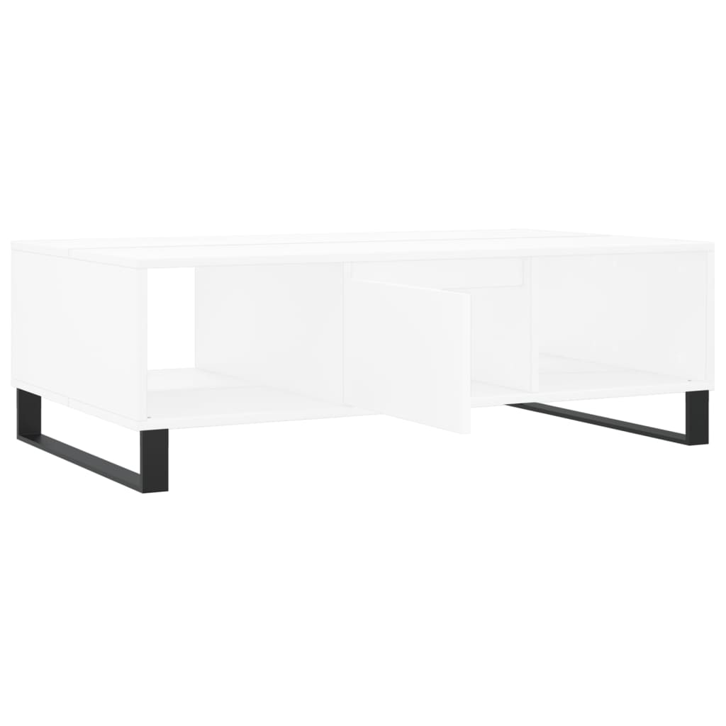 Couchtisch Weiß 104x60x35 cm Holzwerkstoff - Pazzar.ch
