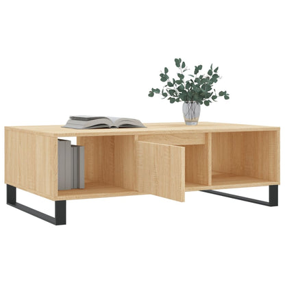 Couchtisch Sonoma-Eiche 104x60x35 cm Holzwerkstoff - Pazzar.ch