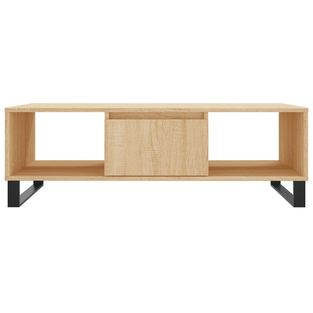 Couchtisch Sonoma-Eiche 104x60x35 cm Holzwerkstoff - Pazzar.ch