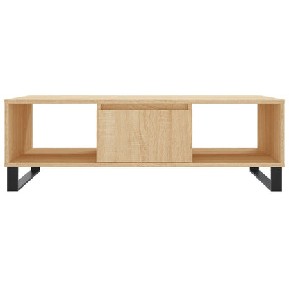 Couchtisch Sonoma-Eiche 104x60x35 cm Holzwerkstoff - Pazzar.ch