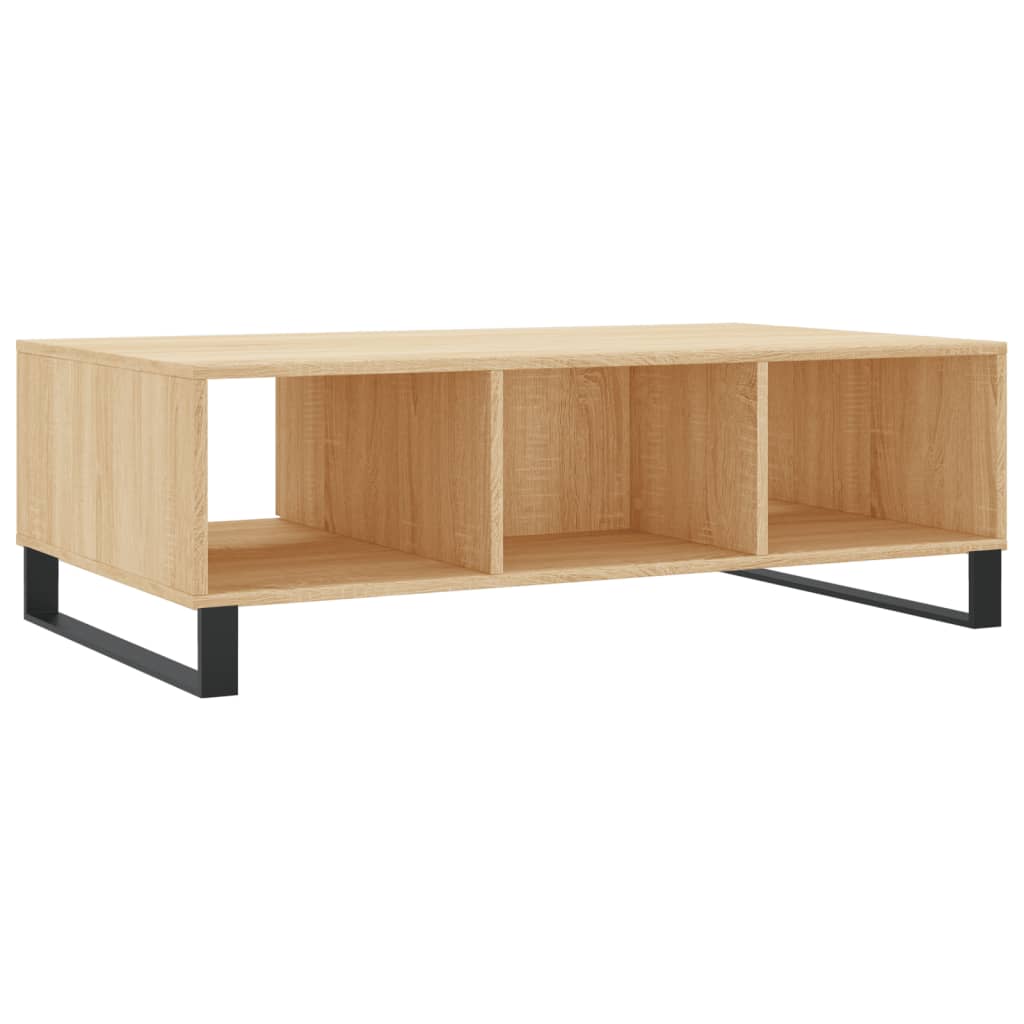 Couchtisch Sonoma-Eiche 104x60x35 cm Holzwerkstoff - Pazzar.ch