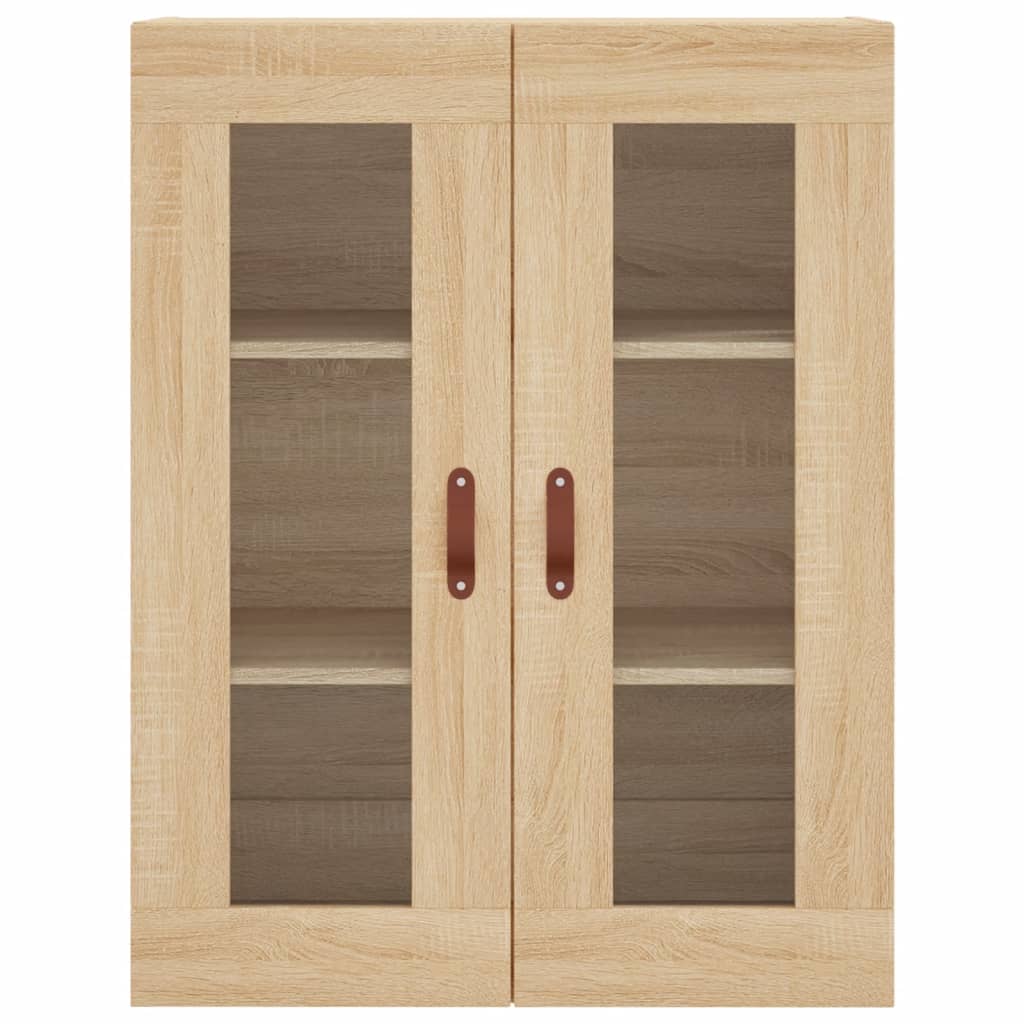 Wandschrank Sonoma-Eiche 69,5x34x90 cm - Pazzar.ch