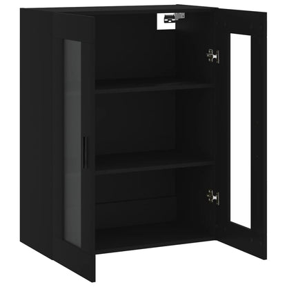 Wandschrank Schwarz 69,5x34x90 cm - Pazzar.ch