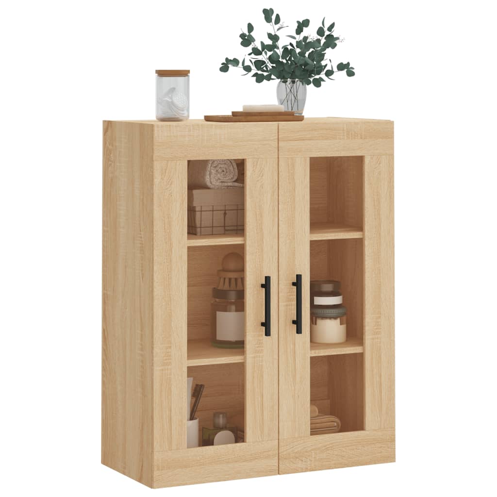 Wandschrank Sonoma-Eiche 69,5x34x90 cm - Pazzar.ch