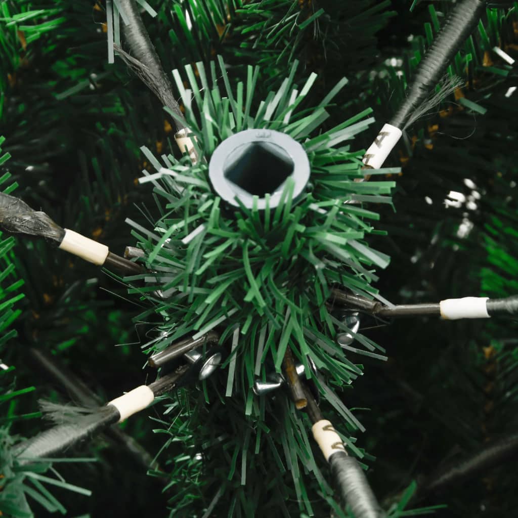 Künstlicher Weihnachtsbaum Klappbar mit Roten Beeren 210 cm - Pazzar.ch