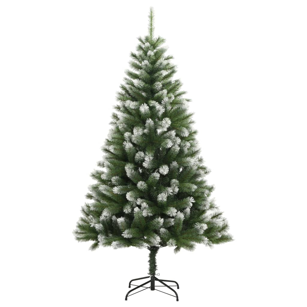 Künstlicher Weihnachtsbaum Klappbar Beschneit 150 cm - Pazzar.ch