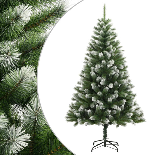 Künstlicher Weihnachtsbaum Klappbar Beschneit 210 cm - Pazzar.ch