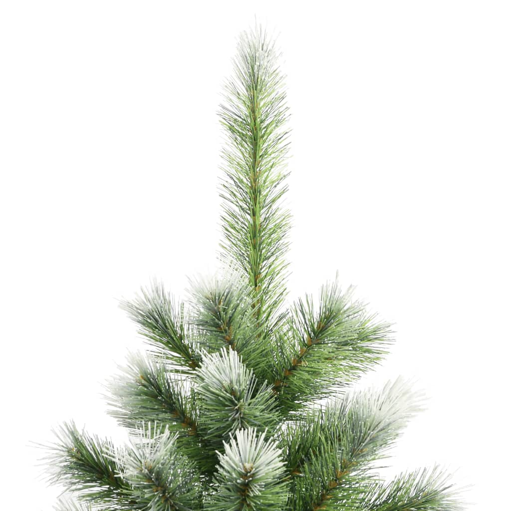 Künstlicher Weihnachtsbaum Klappbar Beschneit 210 cm - Pazzar.ch