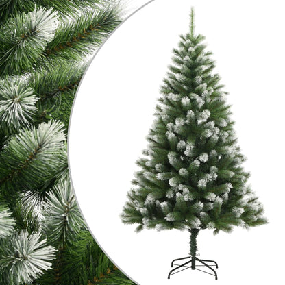 Künstlicher Weihnachtsbaum Klappbar Beschneit 240 cm - Pazzar.ch