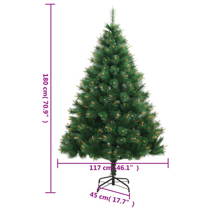 Künstlicher Weihnachtsbaum Klappbar mit Ständer 180 cm - Pazzar.ch