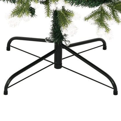 Künstlicher Weihnachtsbaum Klappbar Beschneit 120 cm - Pazzar.ch