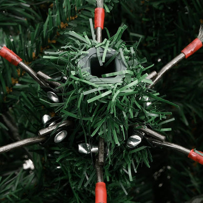 Künstlicher Weihnachtsbaum Klappbar Beschneit 120 cm - Pazzar.ch