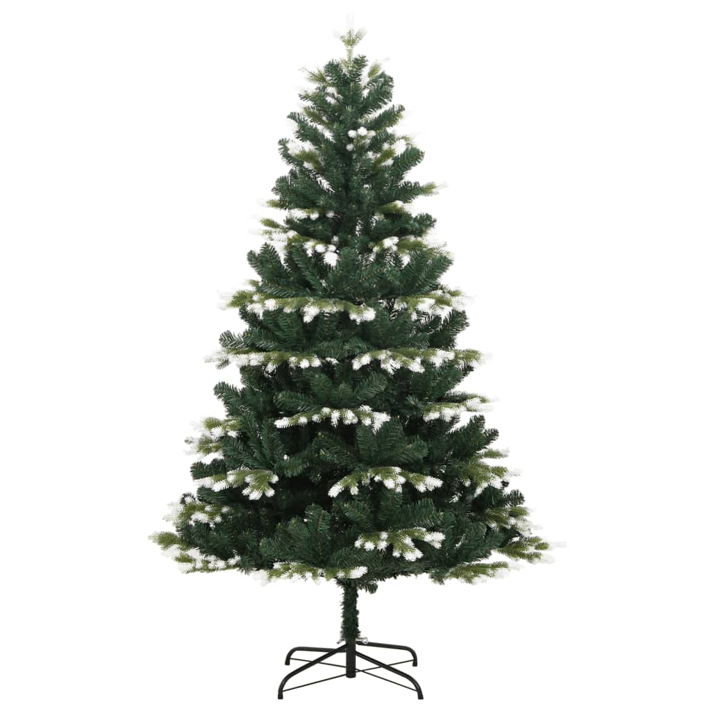 Künstlicher Weihnachtsbaum Klappbar Beschneit 150 cm - Pazzar.ch