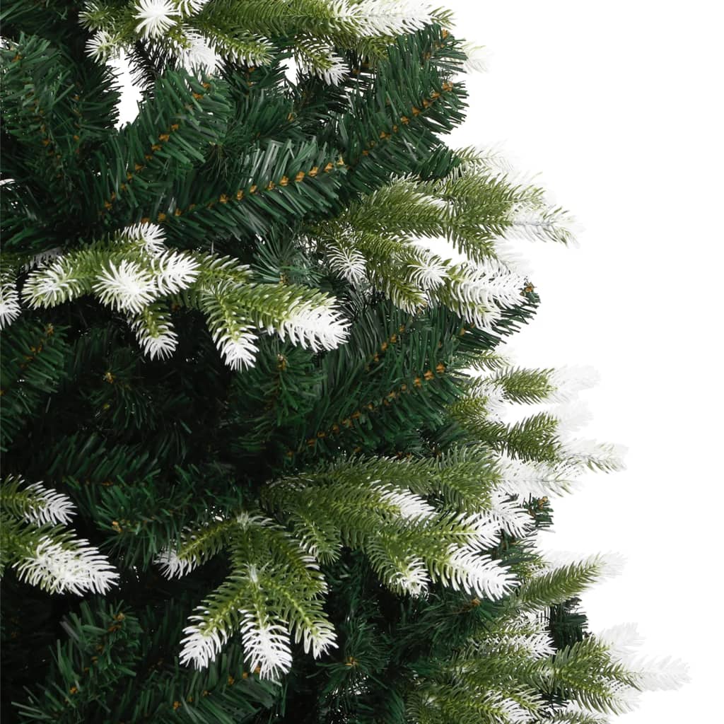 Künstlicher Weihnachtsbaum Klappbar Beschneit 210 cm