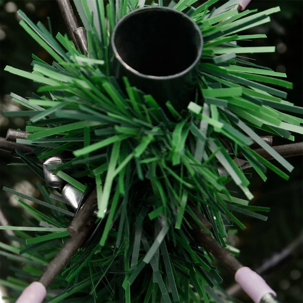 Künstlicher Weihnachtsbaum Klappbar mit Ständer Grün 150 cm