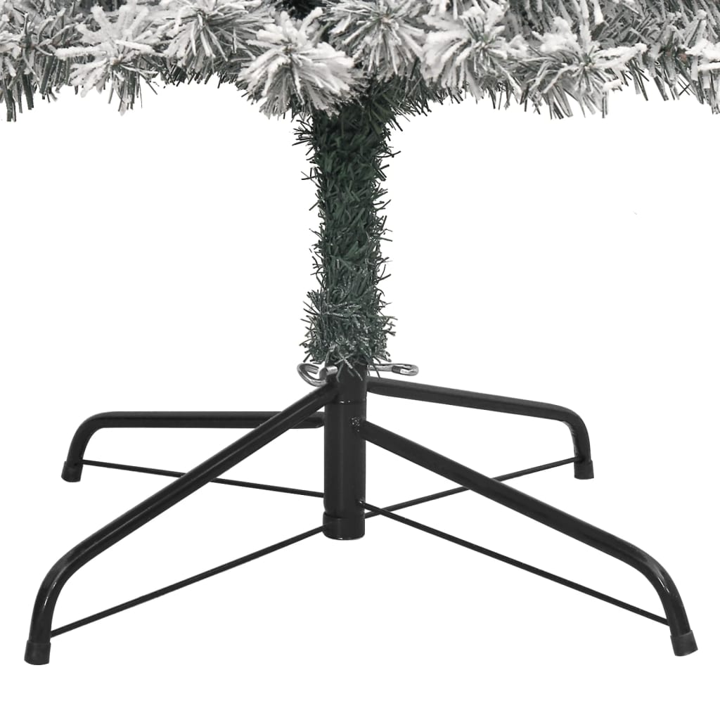 Weihnachtsbaum Schlank mit Ständer Beschneit 270 cm PVC - Pazzar.ch