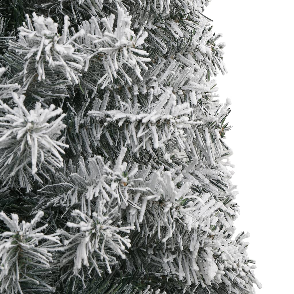 Weihnachtsbaum Schlank mit Ständer Beschneit 300 cm PVC - Pazzar.ch