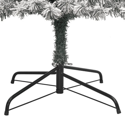 Weihnachtsbaum Schlank mit Ständer Beschneit 300 cm PVC - Pazzar.ch