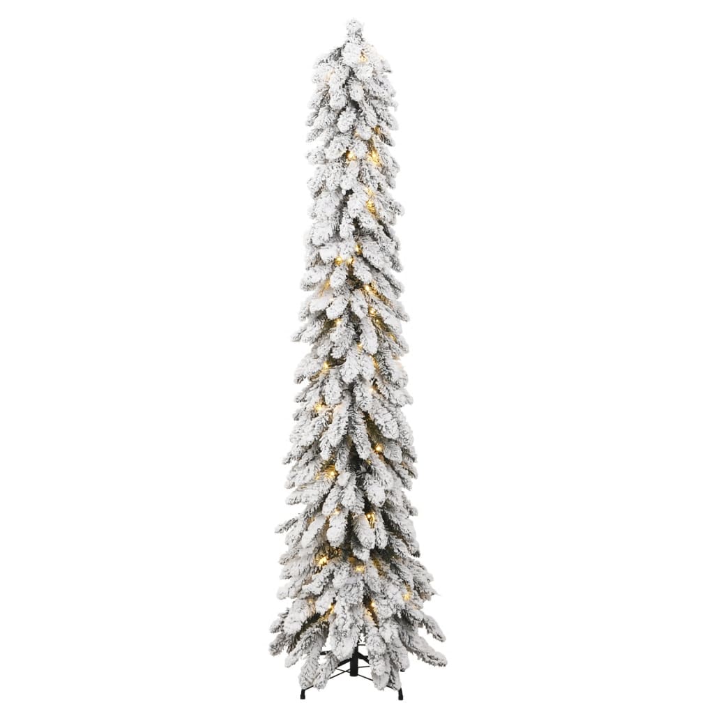 Künstlicher Weihnachtsbaum Beleuchtung & Schnee 100 LEDs 180 cm - Pazzar.ch