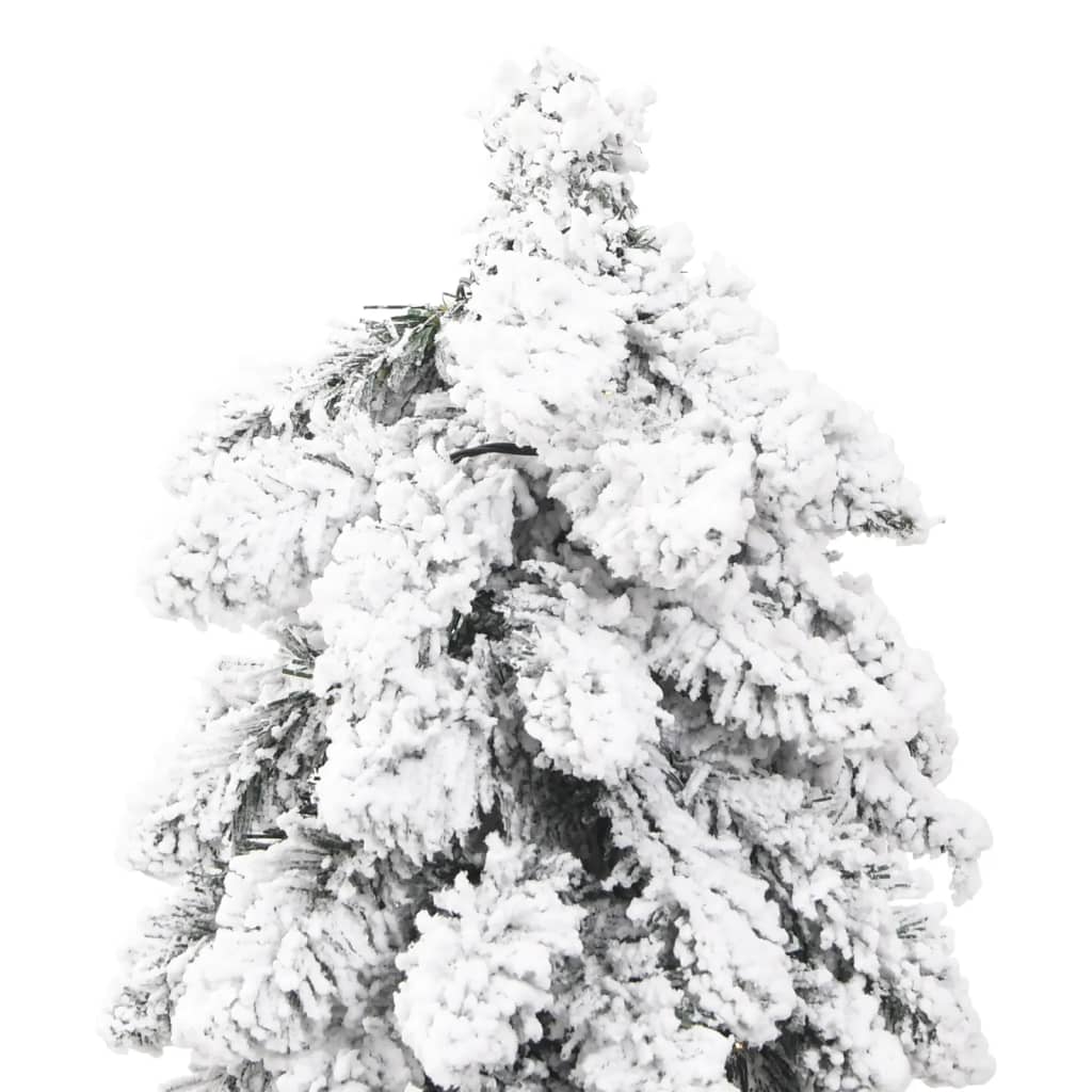 Künstlicher Weihnachtsbaum Beleuchtung & Schnee 130 LEDs 210 cm - Pazzar.ch