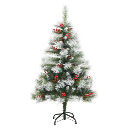 Künstlicher Weihnachtsbaum Klappbar mit Zapfen & Beeren 120 cm - Pazzar.ch