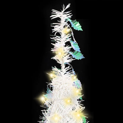 Pop-Up-Weihnachtsbaum Künstlich 50 LEDs Weiß 120 cm - Pazzar.ch