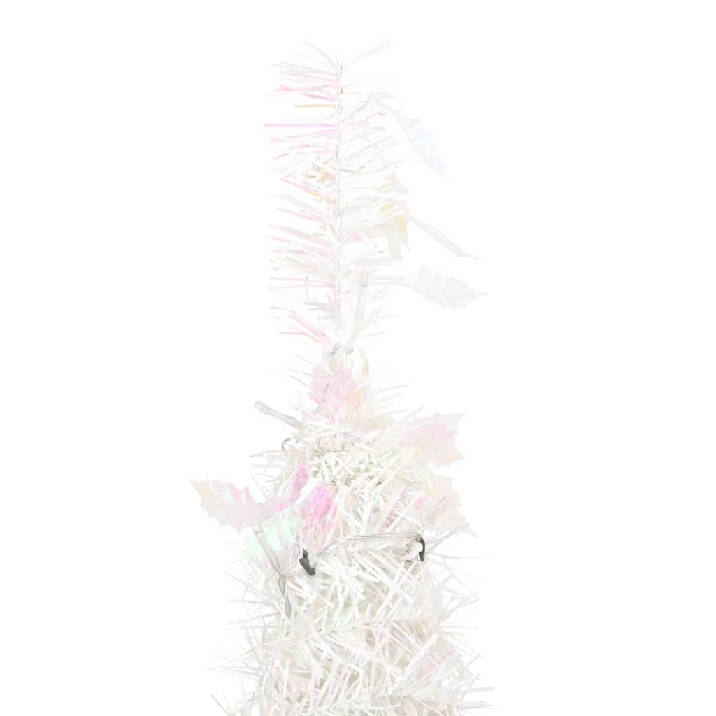 Pop-Up-Weihnachtsbaum Künstlich 100 LEDs Weiß 150 cm - Pazzar.ch