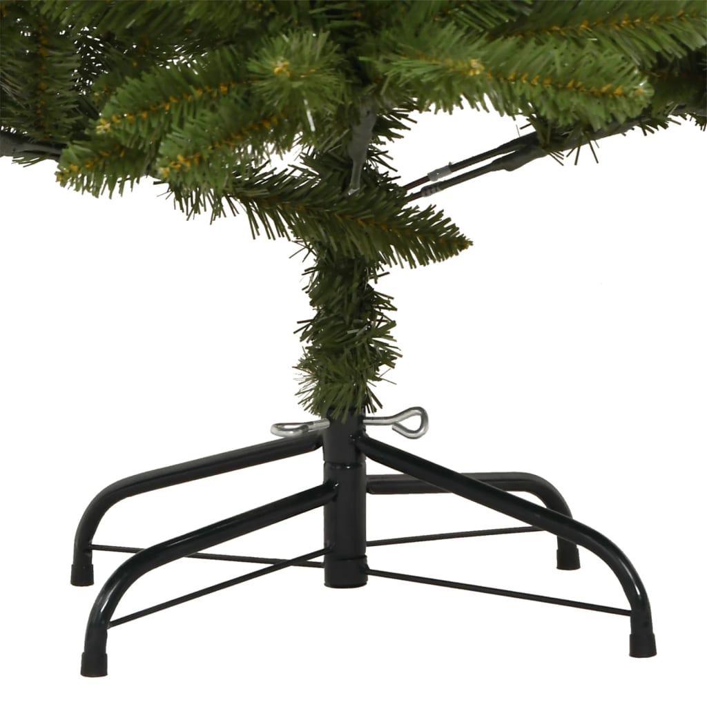 Künstlicher Weihnachtsbaum Klappbar mit Ständer Grün 210 cm - Pazzar.ch